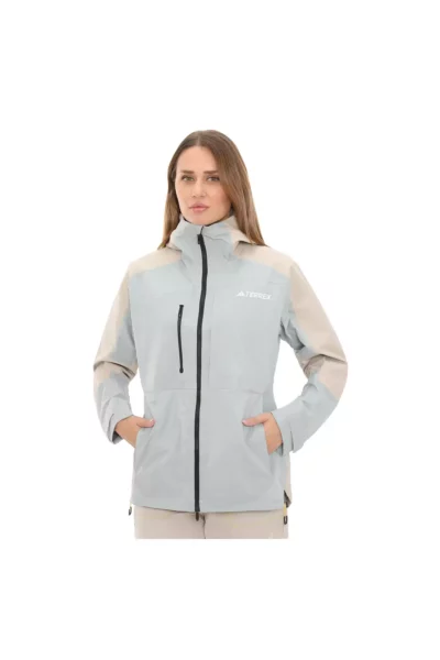 بارانی زنانه IB4267-K W Xploric RR رنگ خاکستری برند adidas - 771745460