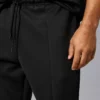 شلوار جین ساده با کمر بنددار و پارچه سبک برند Koton - 360148171