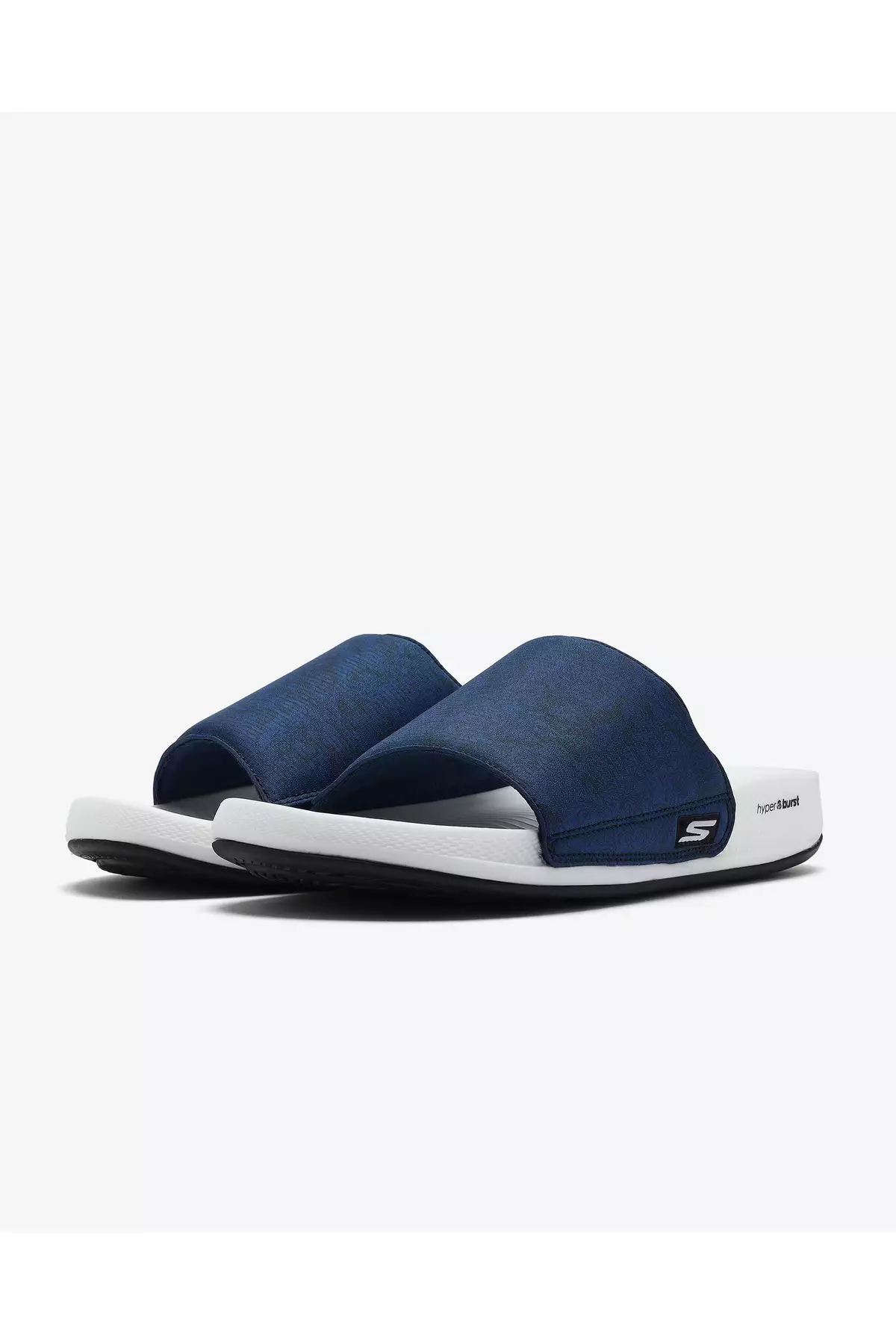 ترکیب Hyper Slide - Topographic مردانه، دمپایی لاجوردی شماره 229137 Nvbk برند Skechers - 921528124