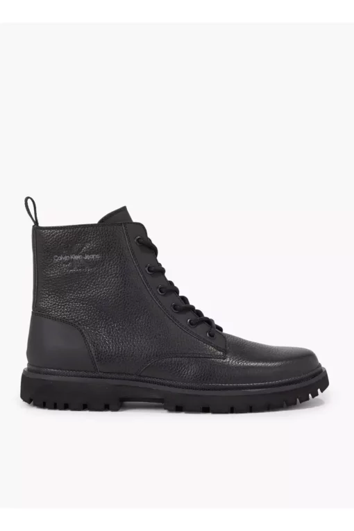 چکمه مردانه مشکی چرم برند Calvin Klein - 773527113