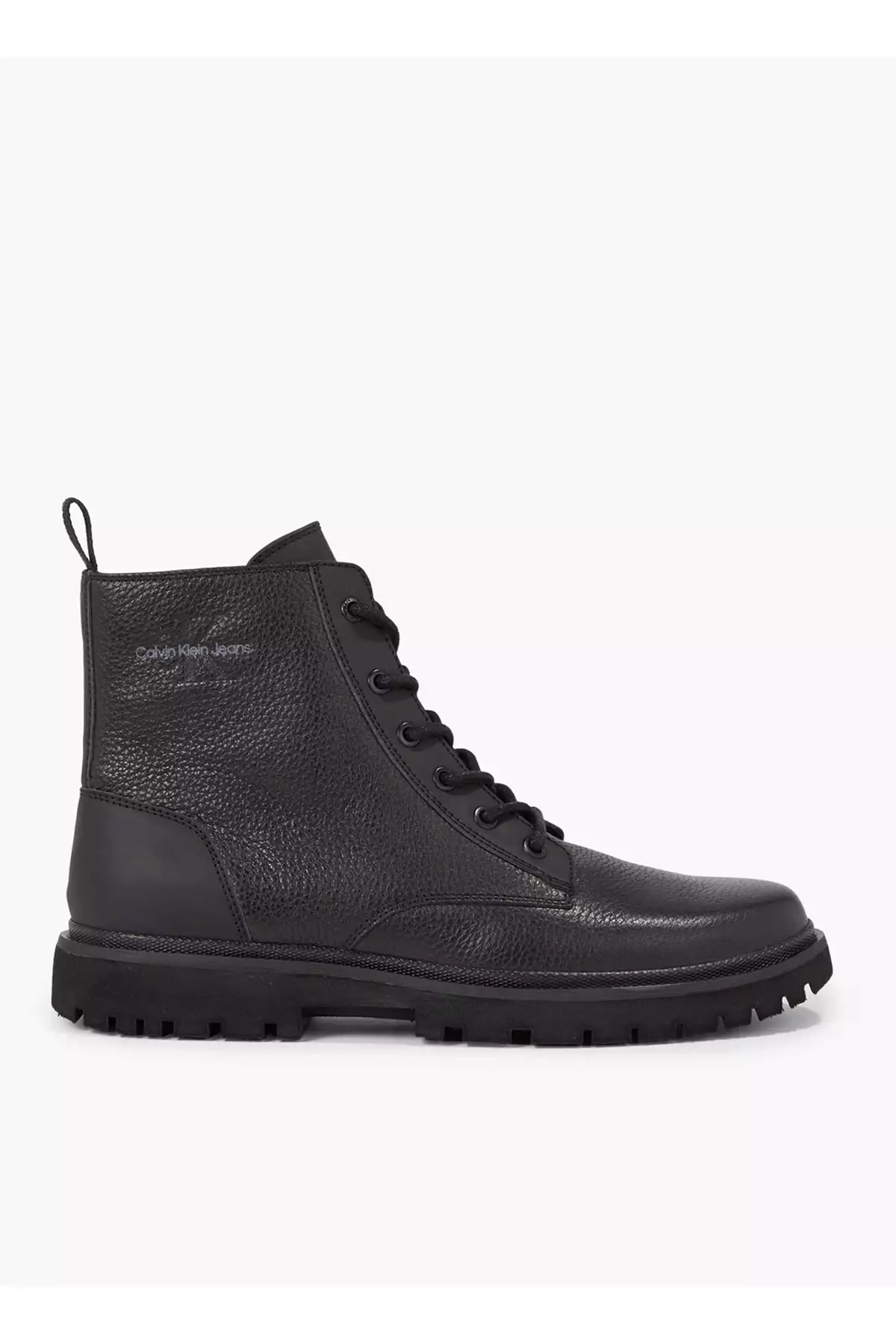 چکمه مردانه مشکی چرم برند Calvin Klein - 773527113