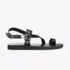 سندل چرم طبیعی مردانه مشکی برند Greyder - 682888770