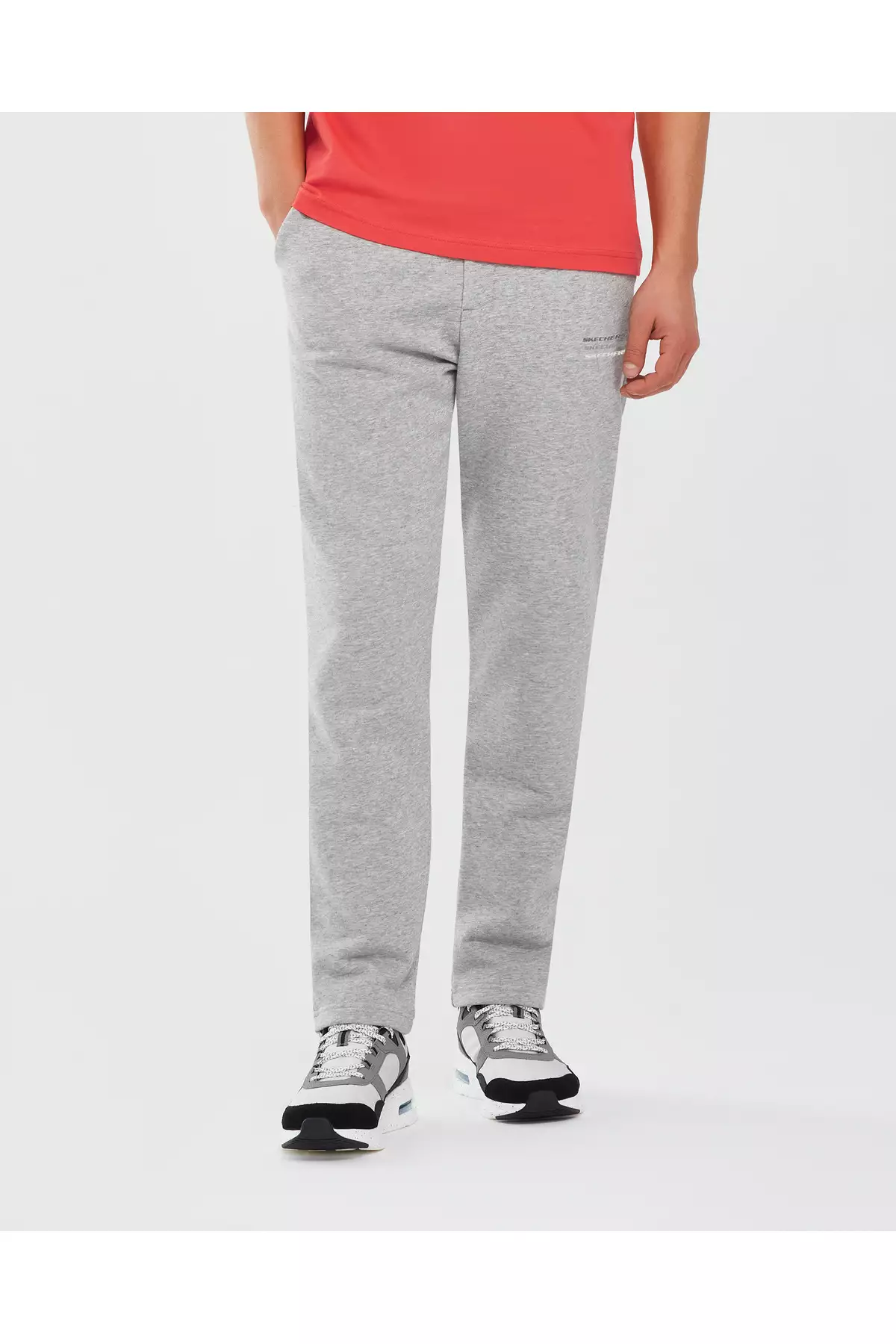 شلوار ورزش مردانه مدل Essential M Slim رنگ خاکستری کد S232237-036 برند Skechers - 813379022