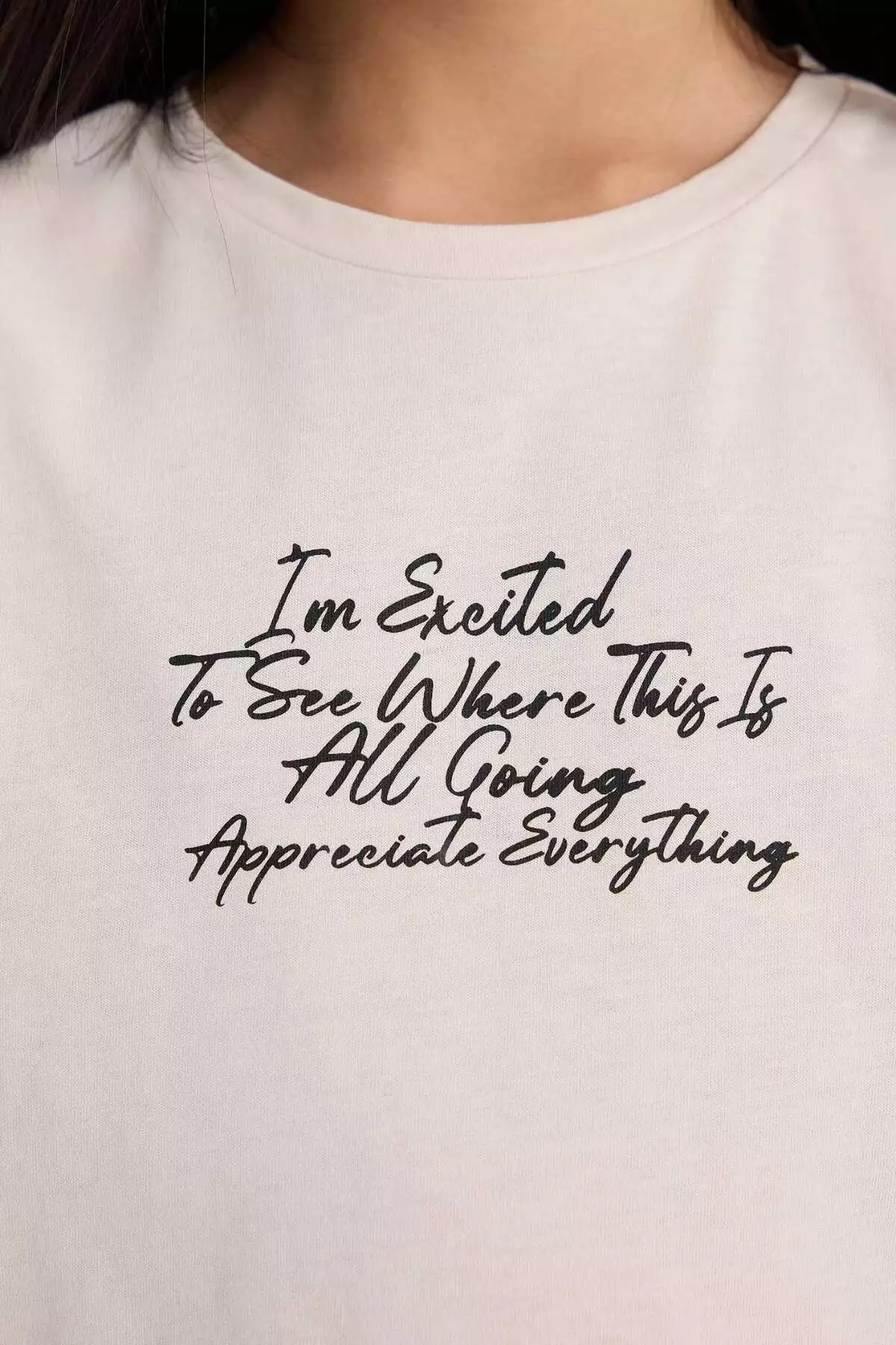 تیشرت کوتاهکلاهای چاپی مخصوص دختر بچهها مدل E5892A825SM برند Defacto - 935157885