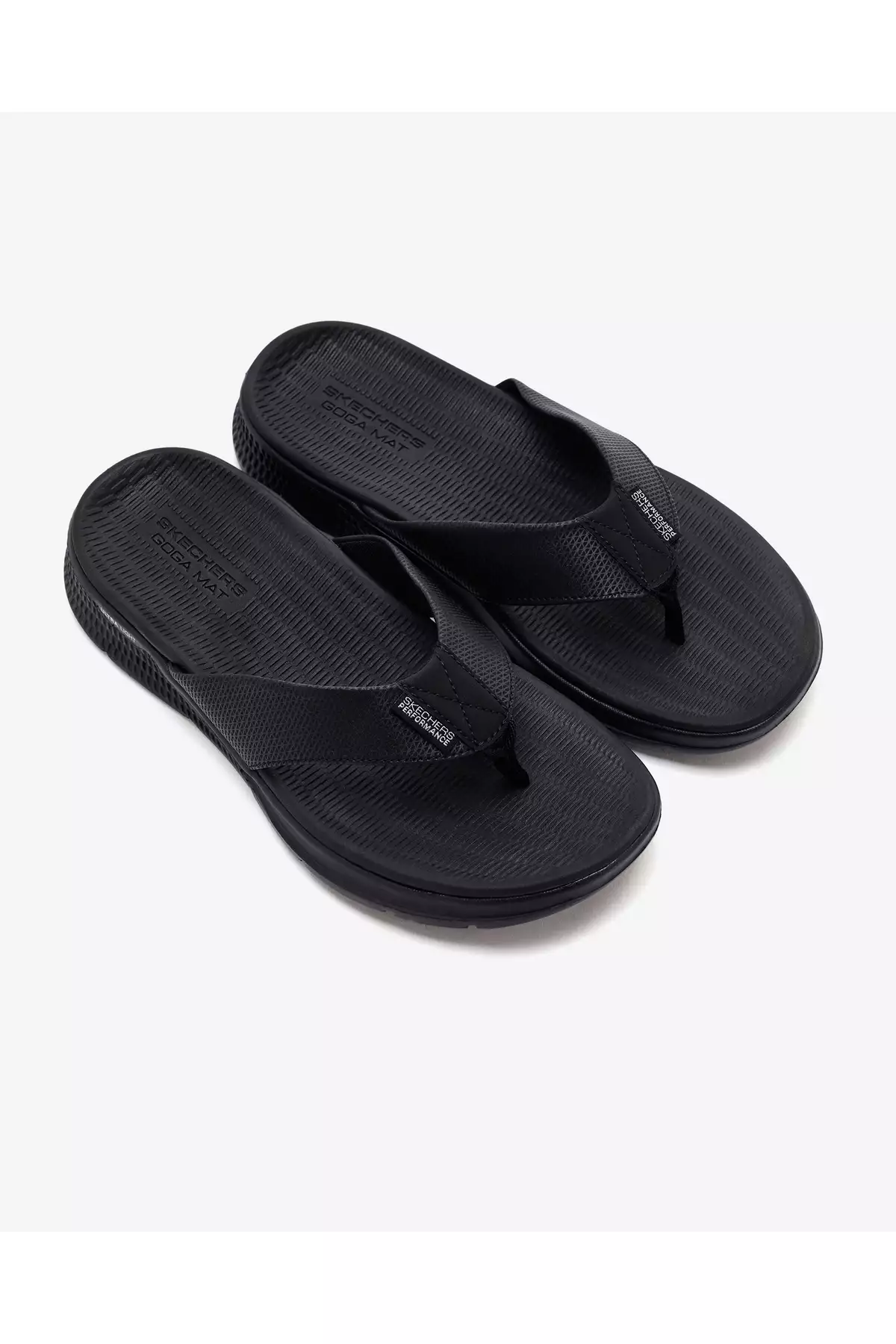 صندل گو کانسستنت - لاستیک پارچهای سیاه مردانه 229035 Bbk برند Skechers - 822936929