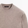 پولیو سرمهای یقه دوچرخهای با ترکیب پشم برند Massimo Dutti - 1033254483