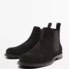 چکمه چلسی از چرم سوئدی ضخیم و روغنی برند Massimo Dutti - 1016421088