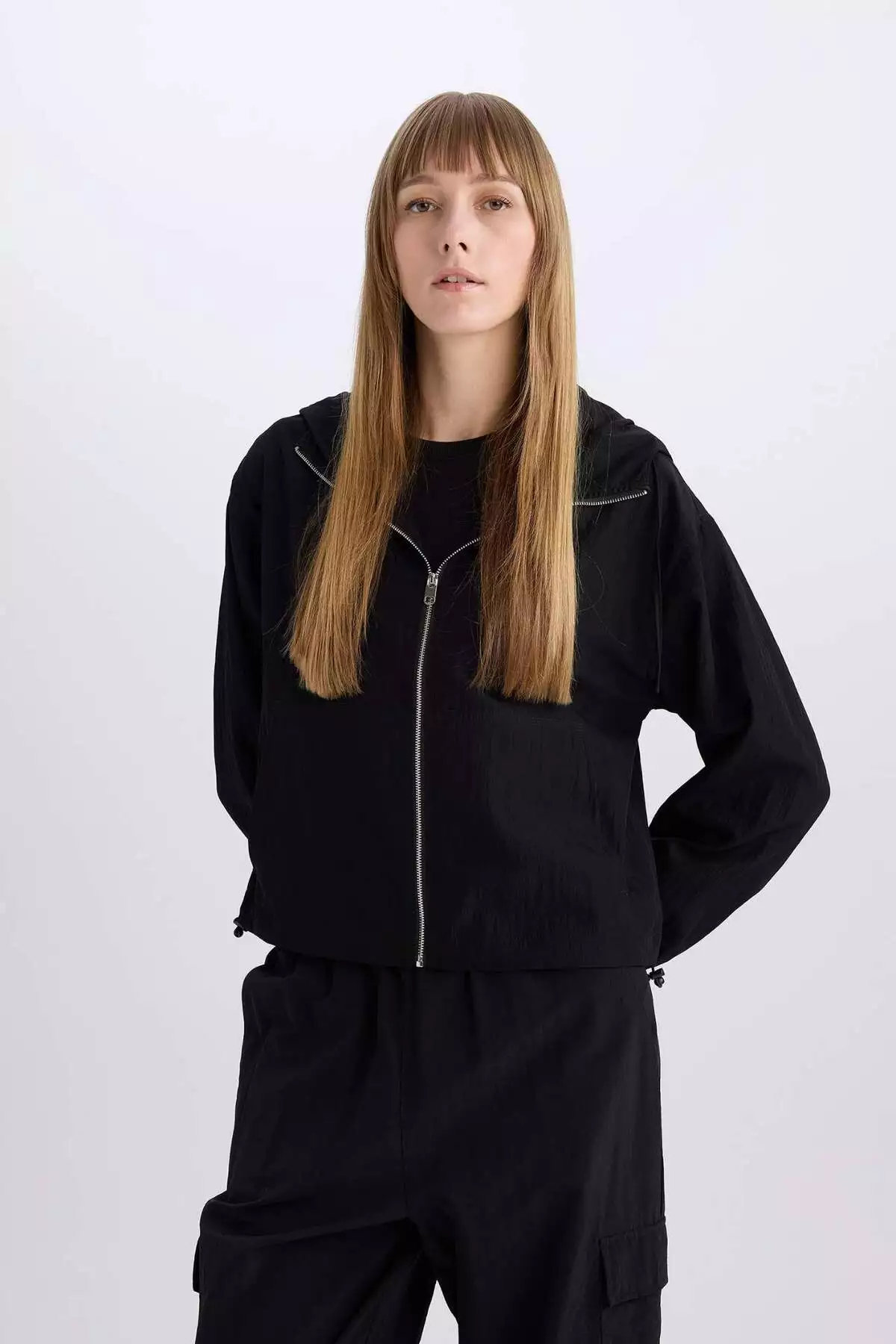 بارانی مناسب با جیب و زیپدار ضد آب مدل E2641AX25SP برند Defacto - 930840328