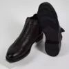بوت مردانه قهوهای تونی مشکی با طرح راحت و جزئیات از چرم طبیعی برند Tonny Black - 776741947