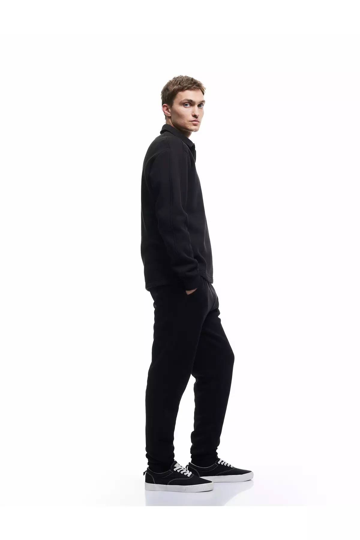 شلوار جگر با جزئیات جیب و آستری پشمی با بند دار برند Koton - 951758708