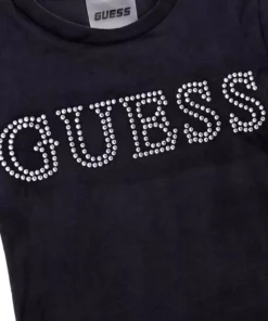 تیشرت آستین کوتاه برش خورده MINI برند Guess - 854394819