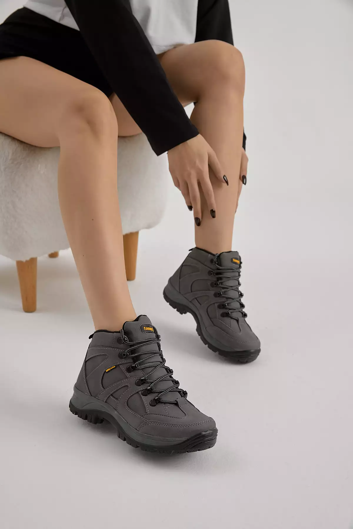 کفش کوهنوردی فمی یونیسکس V2rts برند Tonny Black - 4157913