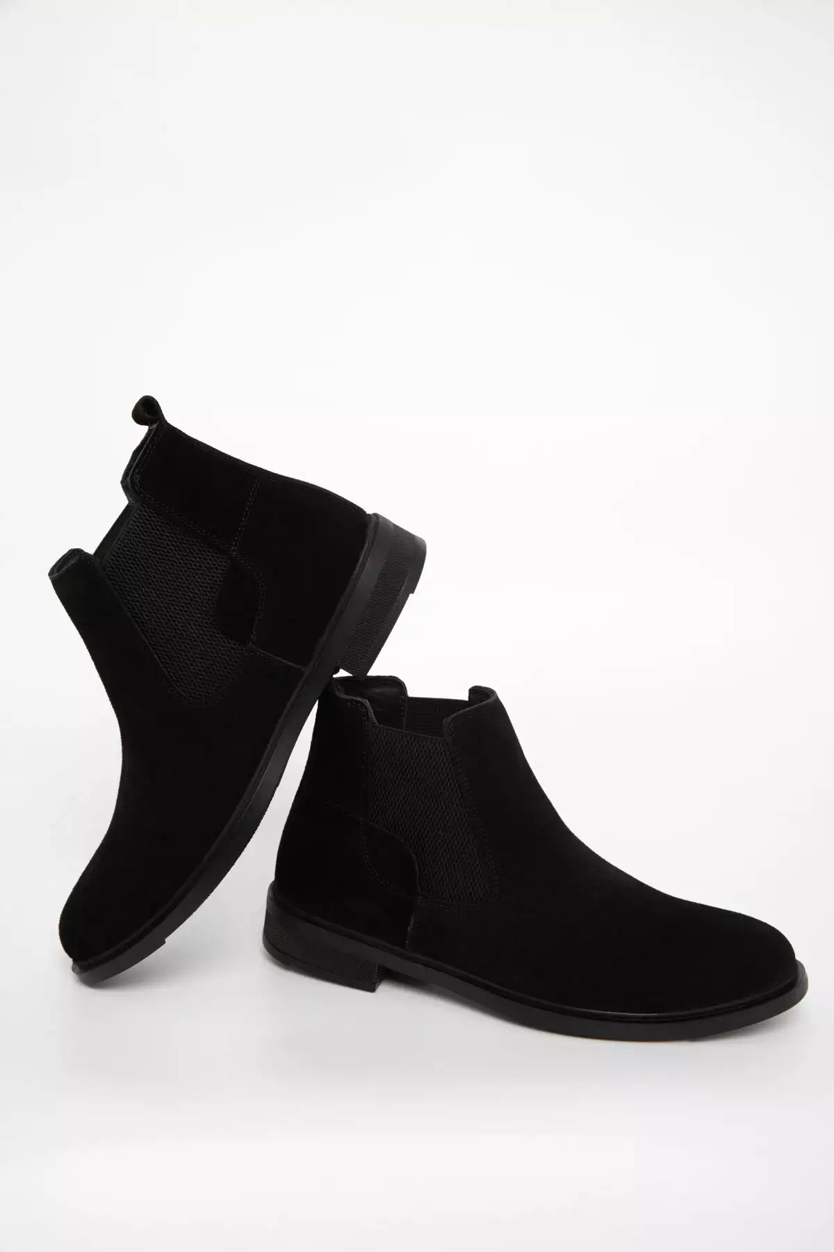 چکمه و بوت مردانه چرم طبیعی سوئدی مشکی 20968 برند SOHO - 989570926