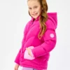 کت بزرگ دخترانه پافر جی رنگ بنفش مدل SK2520039-3935 برند Skechers - 992659995