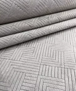 رولیف آدن خاکستری فرش یولوک با زیره غیر滑 برند Merinos - 777932442