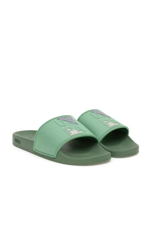 صندل مردانه رنگ آبی فیروزه‌ای 50305434-VR048 برند U.S. Polo Assn. - 943612384