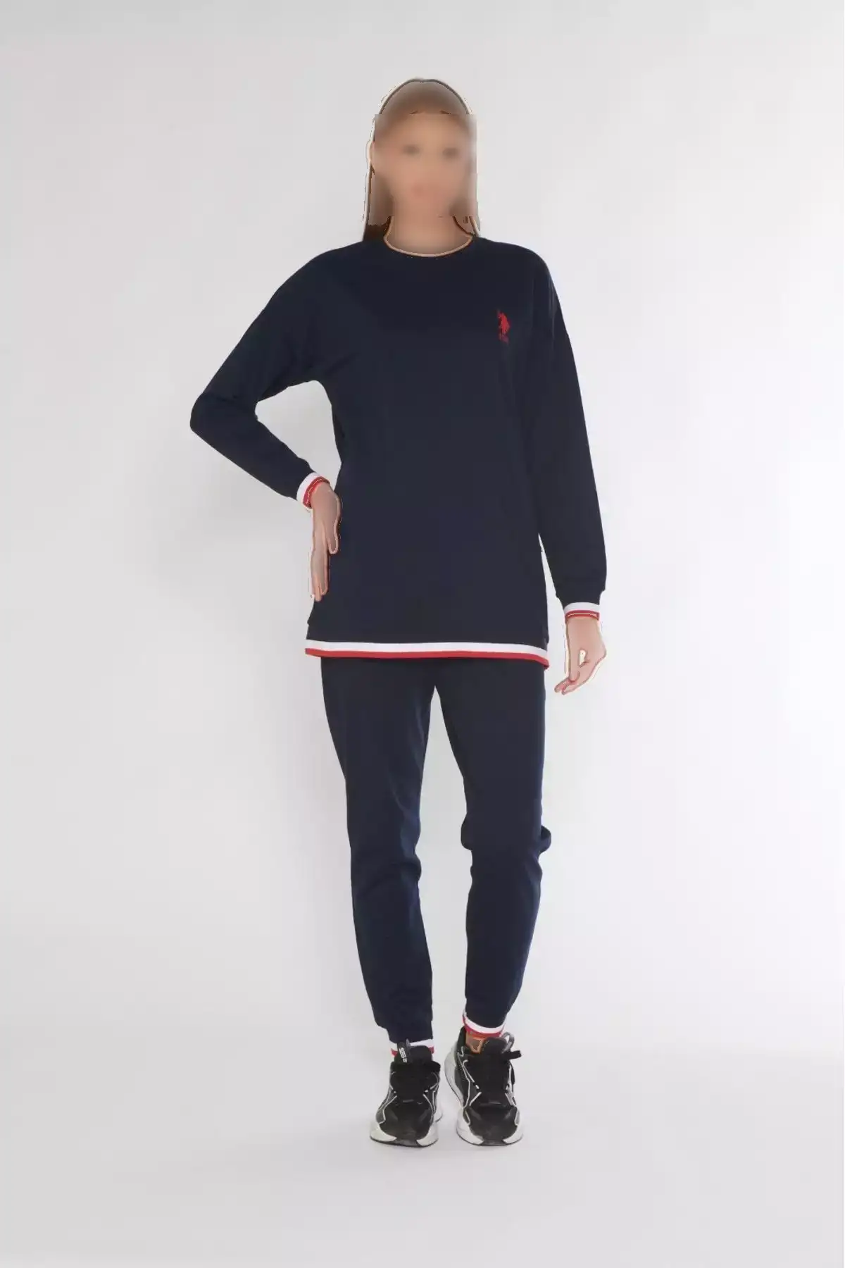 ست لباس زنانه رنگ آبی تیره ۲۰۱۸۱ برند U.S. Polo Assn. - 950170559