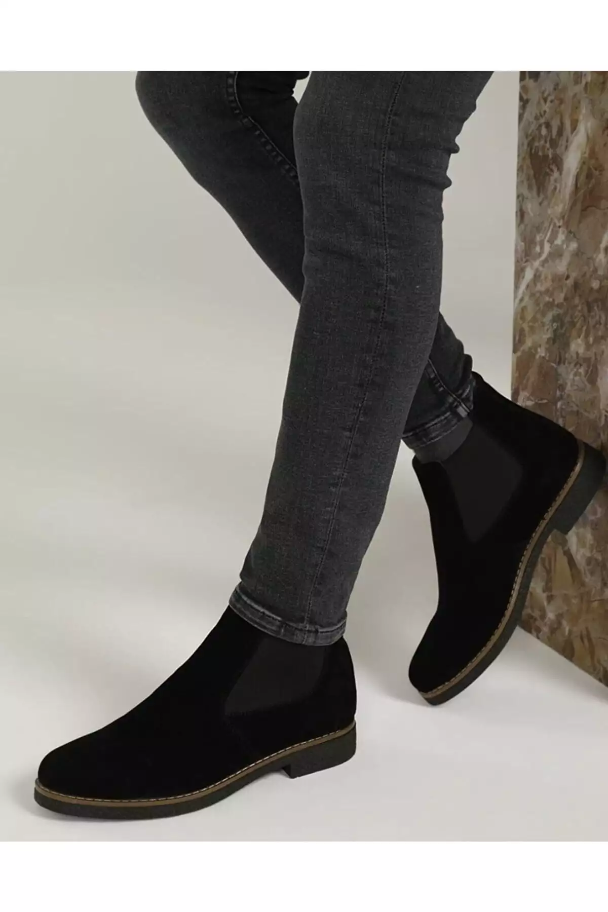 چکمههای مردانه زمستانی چلسا برند Zegeshoes - 68988416