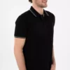 تیShirt polo یقه دار مردانه با فیت معمولی مشکی 50306011-VR046 برند U.S. Polo Assn. - 928124840