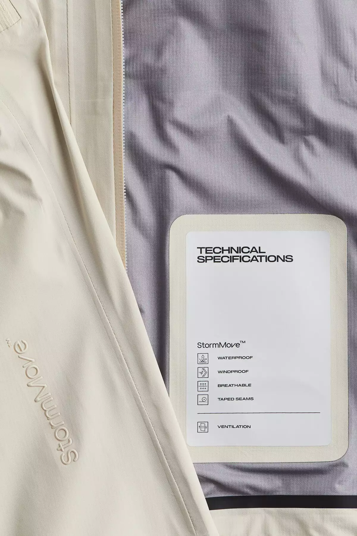 کت شل سه لایه سبک استورم موو™ برند H&M - 947649346