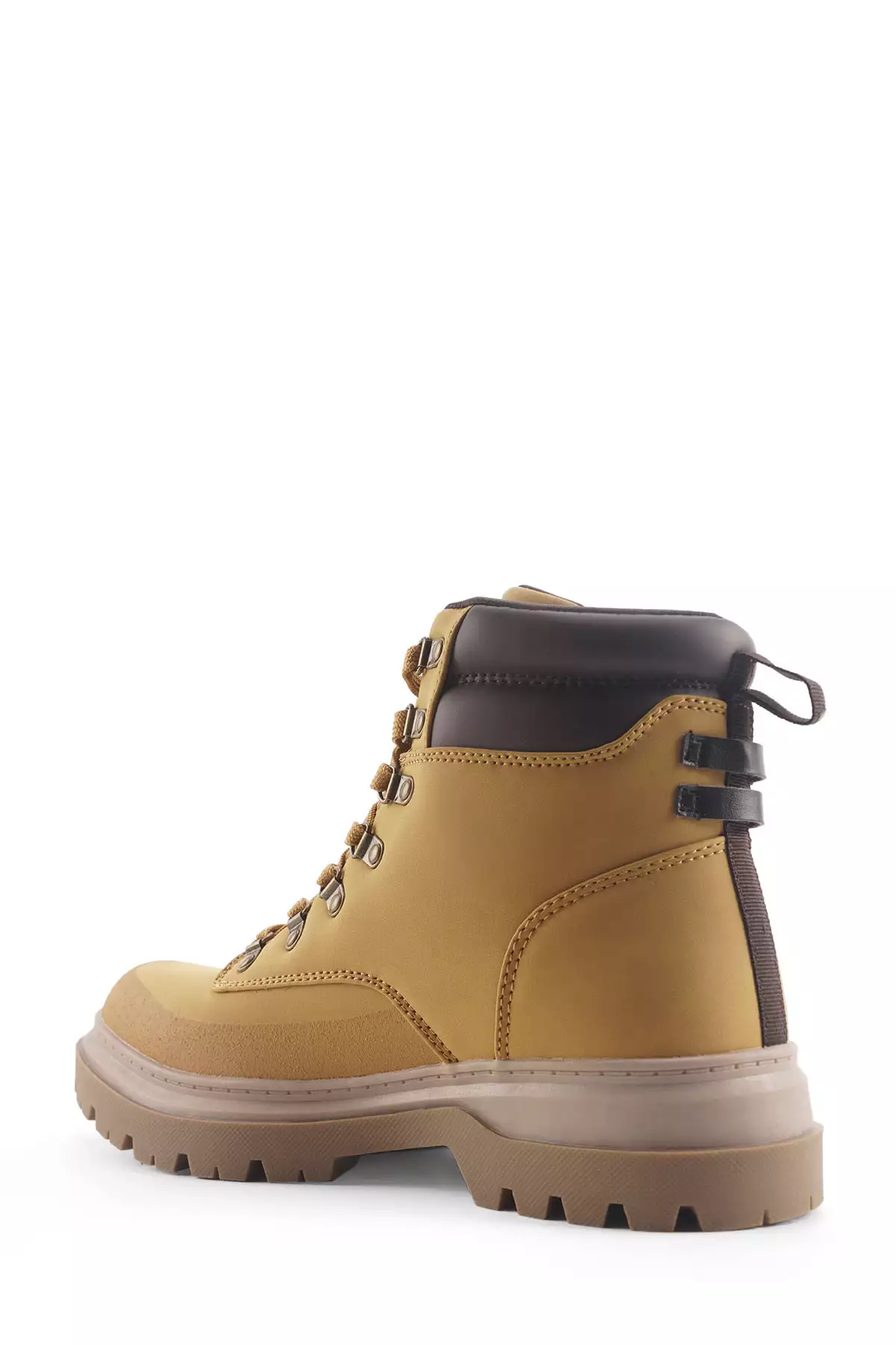 بوت بایکر مردانه زین 4PR زرد برند U.S. Polo Assn. - 868286340