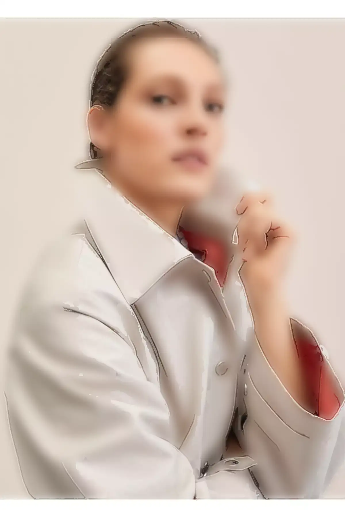 ترنچ کت دکمهدار از جنس پنبه برند MANGO - 247164837