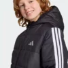 کاپشن کودکانه پُر شده با الیاف سه خط الزامی برند adidas - 994332216