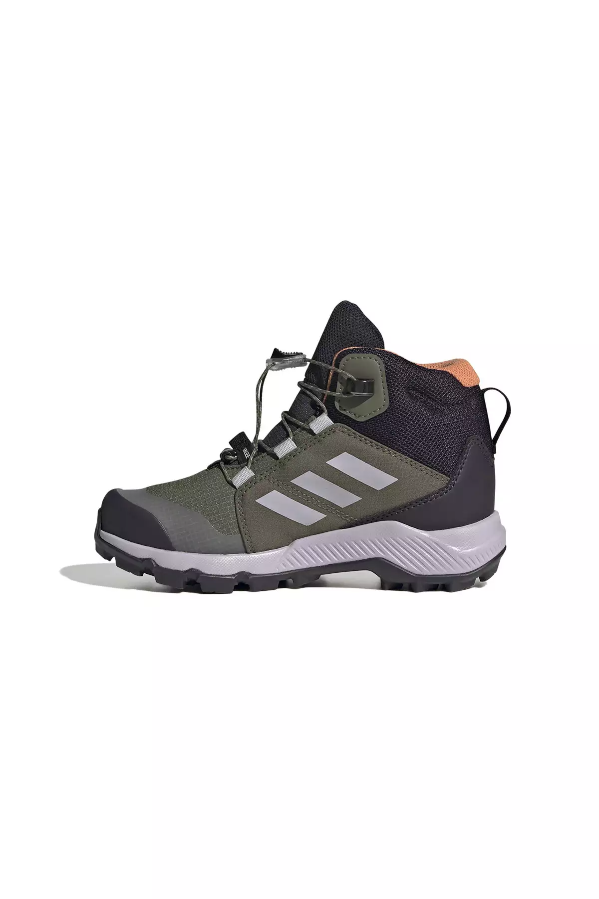 کفش بوتینگ کودکانه Terrex Mid Gtx K مدل ID0928 به رنگ خاکی برند adidas - 992581520