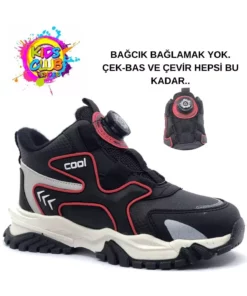 بوت ortopedik کودکانه با بند هوشمند رنگ قرمز کُول تَور برند KOCAMANLAR - 778864857