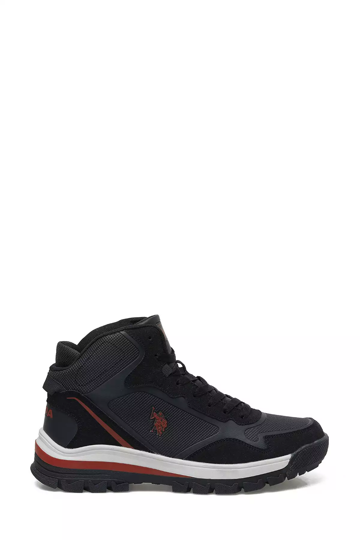 بوت مردانه آبی تیره SAGAN HI 3PR برند U.S. Polo Assn. - 768092030