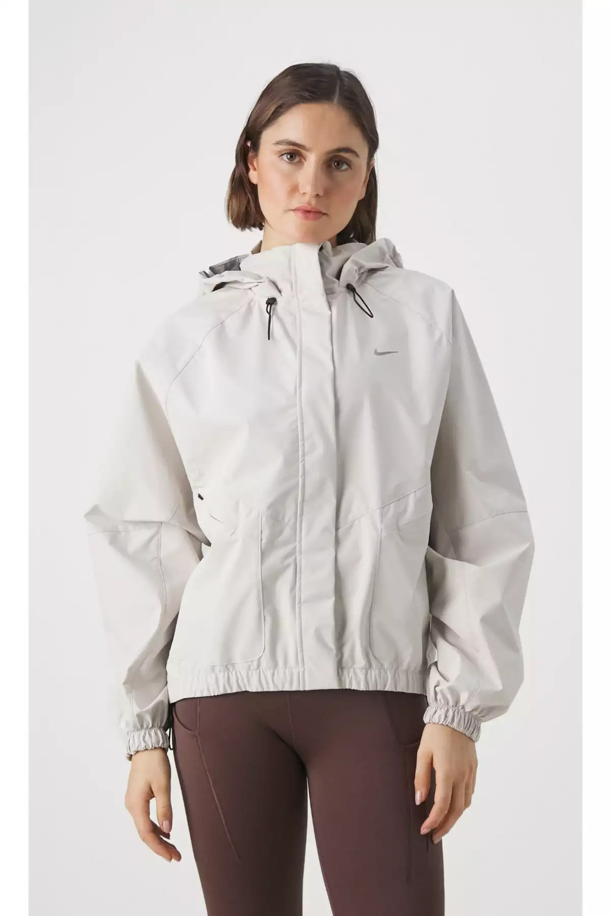 کاپشن دویدن زنانه Storm-FIT Swift مدل بارانی اورجینال برند Nike - 893554672