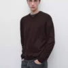 کاپشن با ترکیب پشم برند Massimo Dutti - 987440950