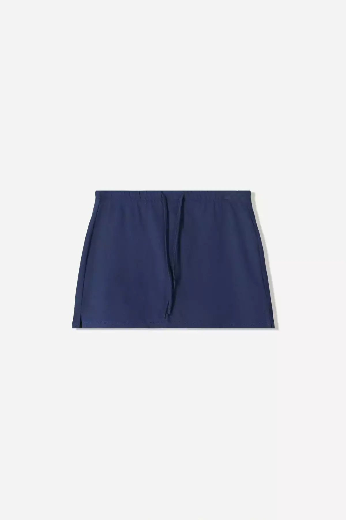 شورت دکمهای با جزئیات کمربند برند Bershka - 941166379