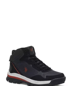 بوت مردانه آبی تیره SAGAN HI 3PR برند U.S. Polo Assn. - 768092030