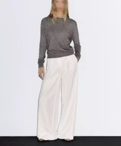 ژاکت پشمی یقه گرد برند Massimo Dutti - 957598678