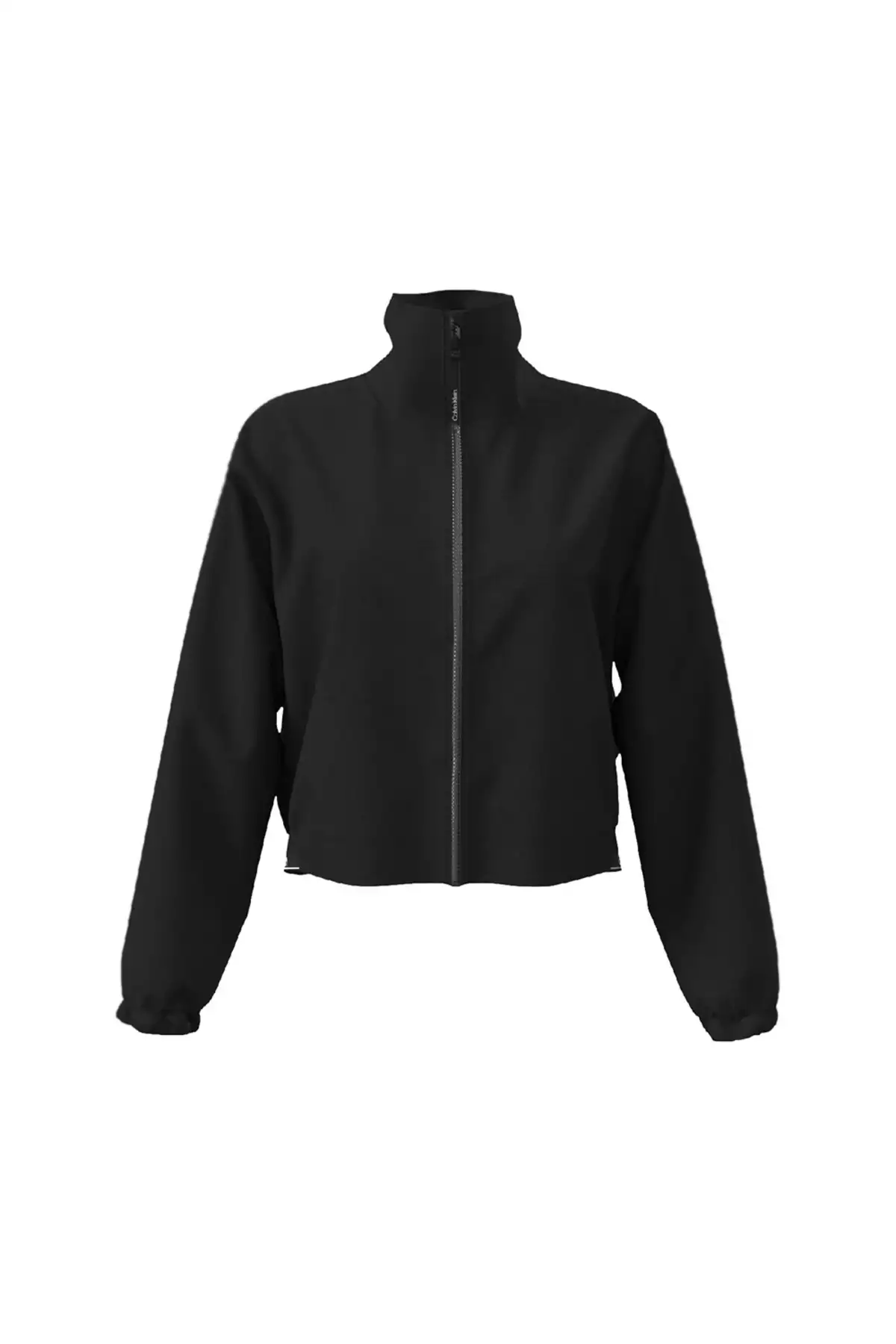 کاپشن زنانه فیت معمولی یقه دار - مشکی برند Calvin Klein - 985424909