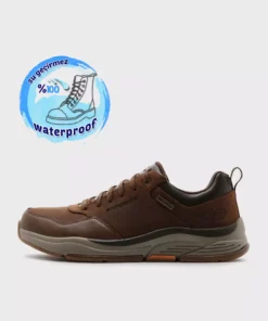 کفش کژوال مردانه مدل بنگائو-هومبر با ترکیب چرم و ضد آب شماره 210021 CDB برند Skechers - 1020237905