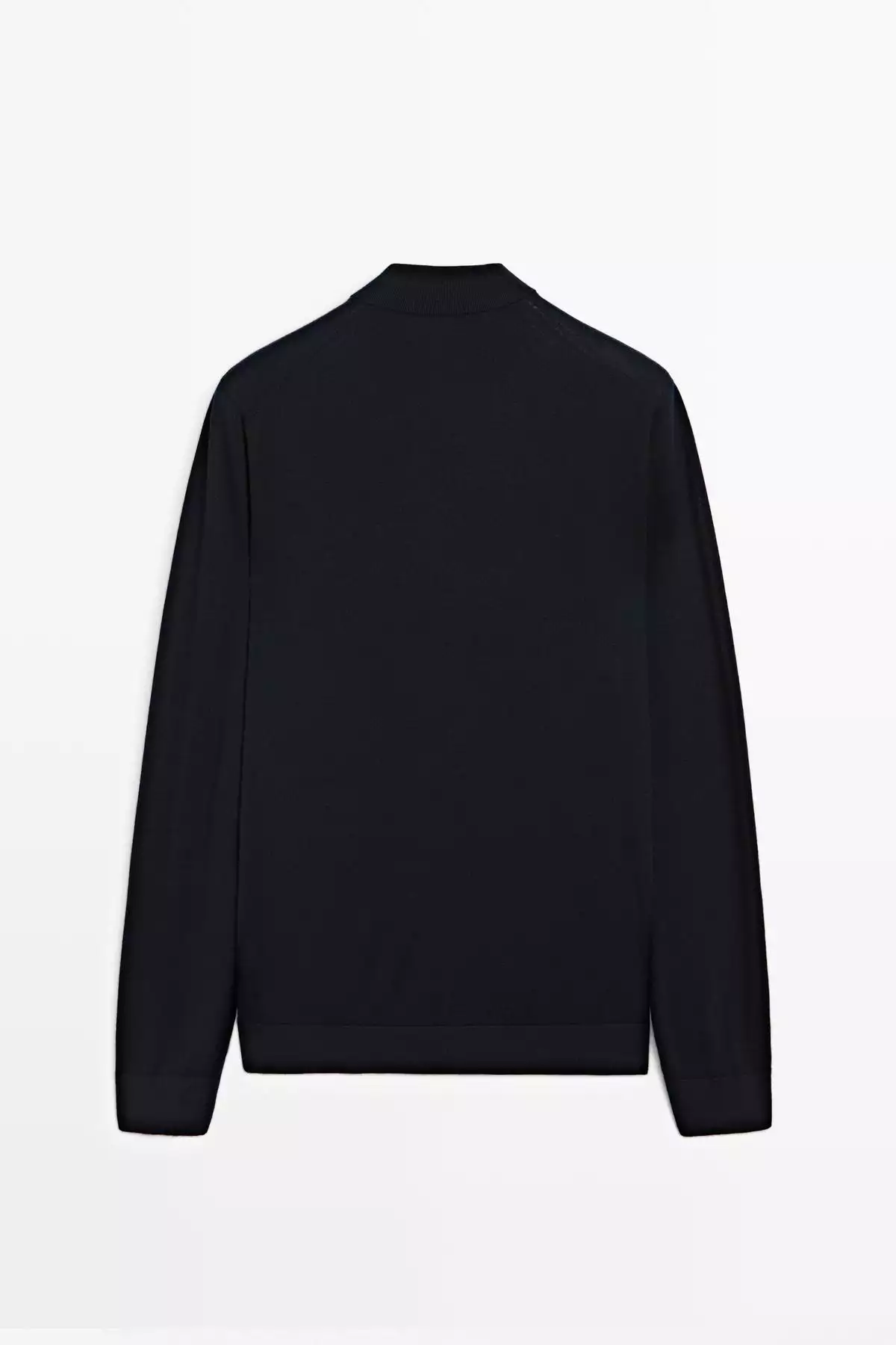 کاردیگان زیپدار پشمی ۱۰۰% مچدس مرینو برند Massimo Dutti - 982461419