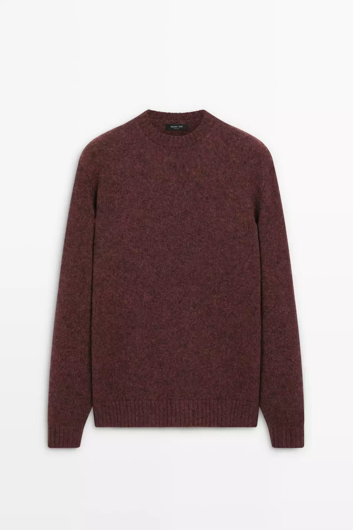 ژاکت استین کوتاه با یقه گلابی از مخلوط پشم برند Massimo Dutti - 995475650
