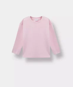 تیشرت آستین بلند یقه گرد برای دختر بچه E8355A525AU برند Defacto - 963439776
