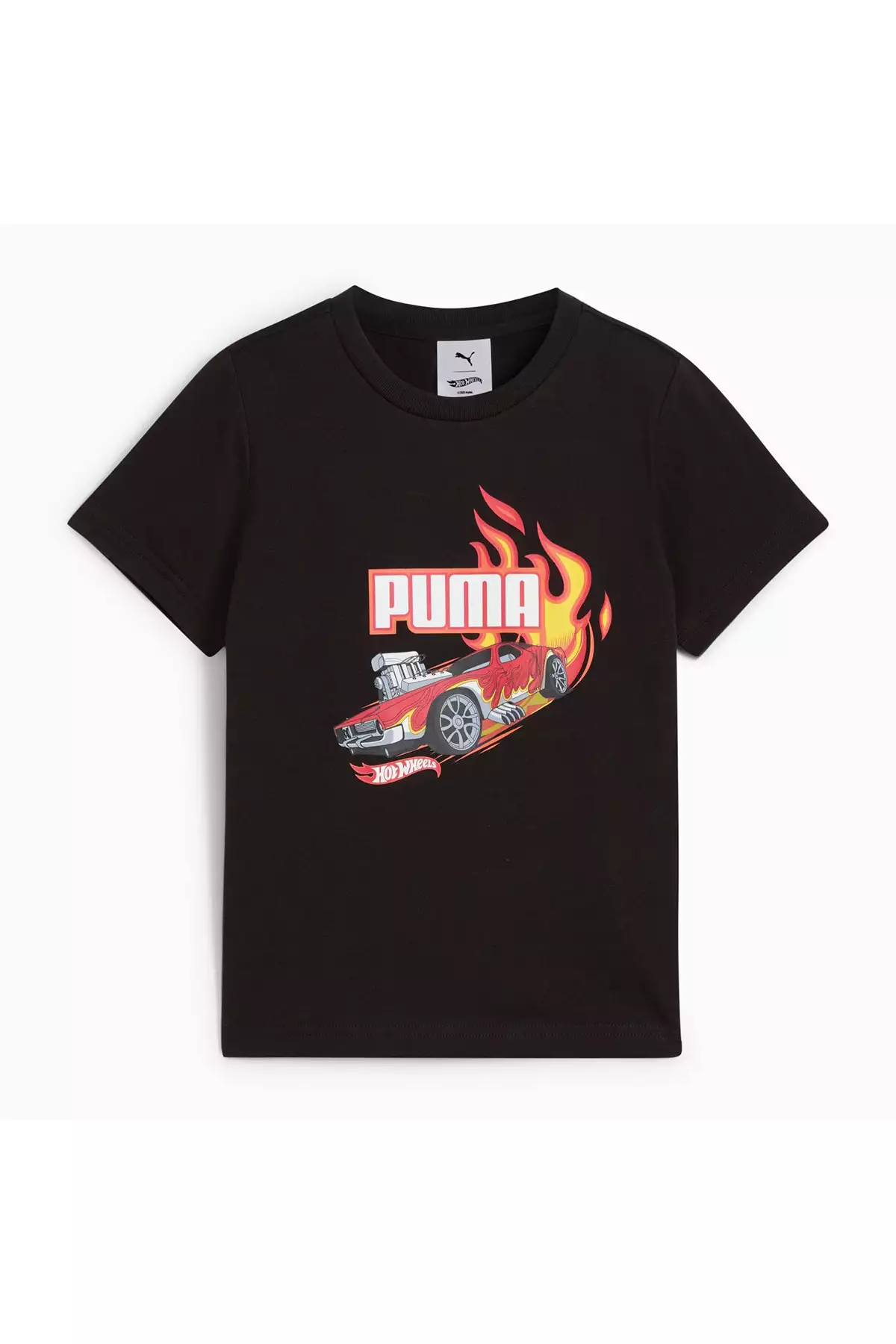 تیشرت کوتاهزن گرافیکی پسرانه مشکی X HOT WHEELS برند Puma - 921683397
