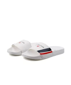 دمپایی مردانه 3m Willy 3fx کد 101369458 رنگ سفید برند U.S. Polo Assn. - 729592815