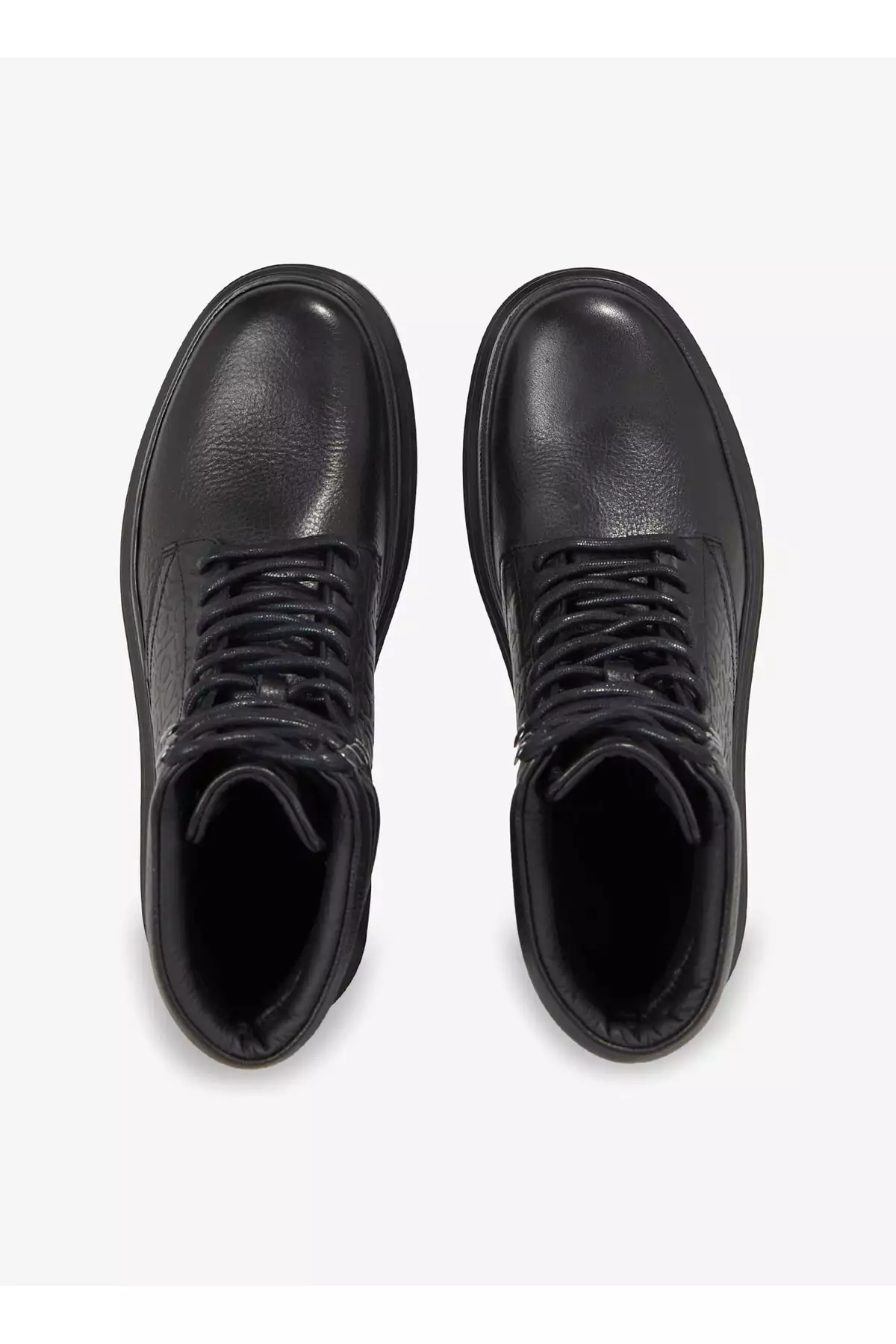 چکمه چرمی مردانه مشکی HM0HM01211BEH برند Calvin Klein - 767788606