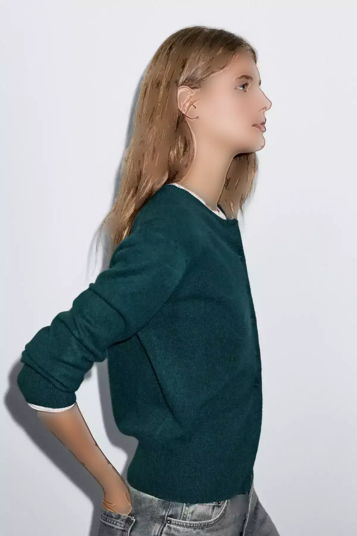 کاردیگان با مخلوط پشم برند Massimo Dutti - 970171878