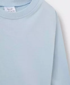 تی‌شرت آستین‌بلند ساده و basic یقه گرد برای پسر بچه E8354A525AU برند Defacto - 961083411