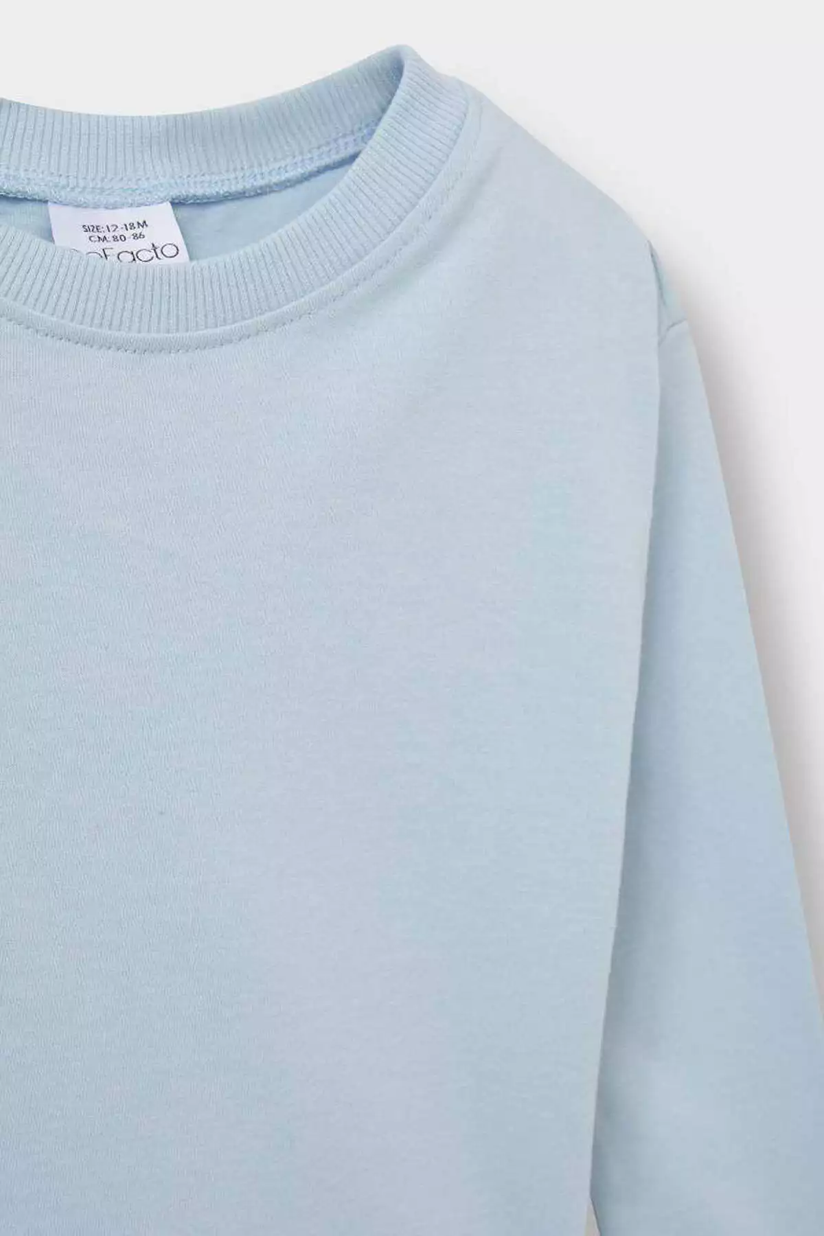 تیشرت آستینبلند ساده و basic یقه گرد برای پسر بچه E8354A525AU برند Defacto - 961083411