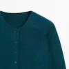 کاردیگان با مخلوط پشم برند Massimo Dutti - 970171878
