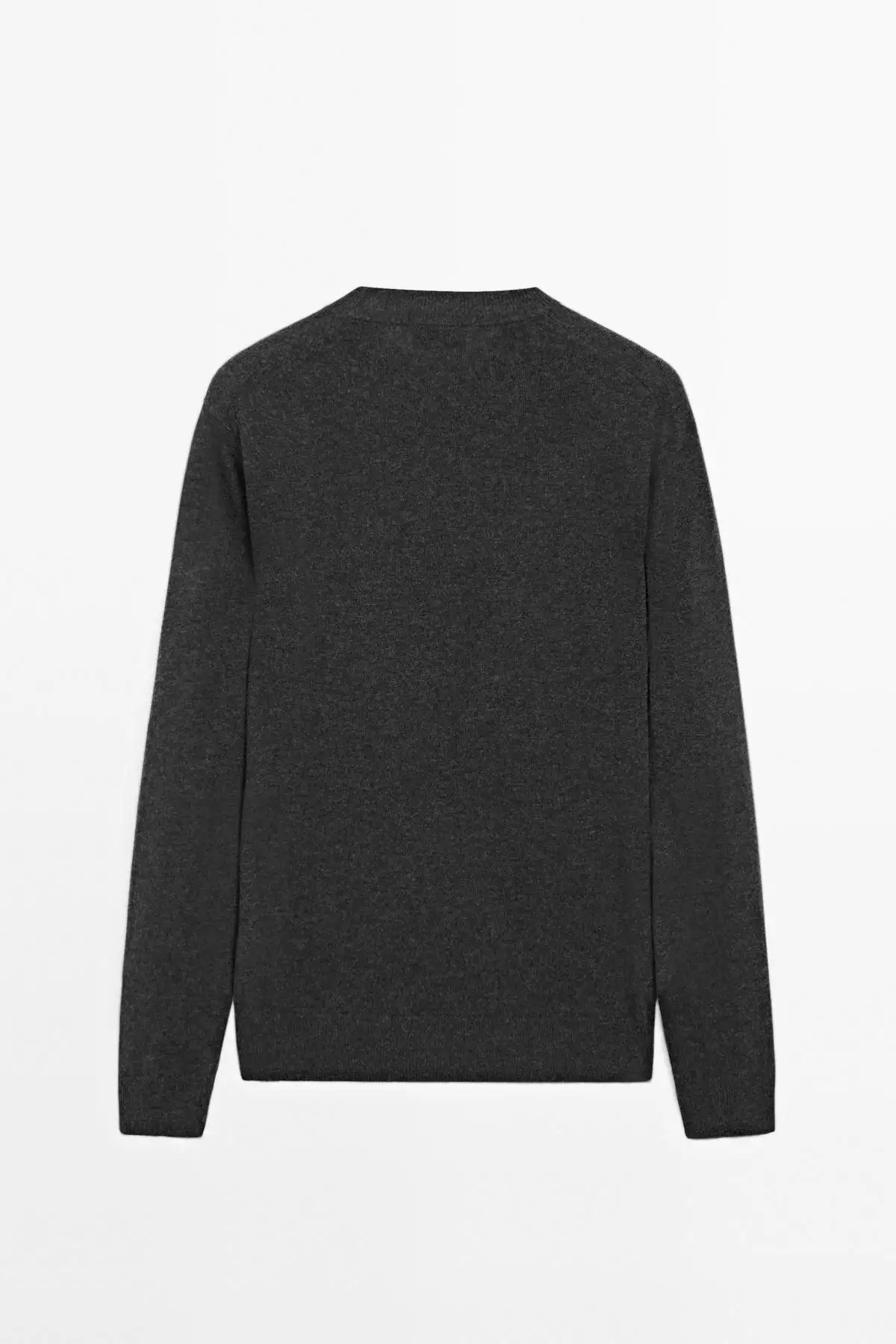 ژاکت یقه گرد ترکیبی از پشم یوزک برند Massimo Dutti - 1033254318