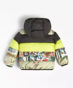 پالتوی کلاهدار بچهگانه برند Guess - 942235211