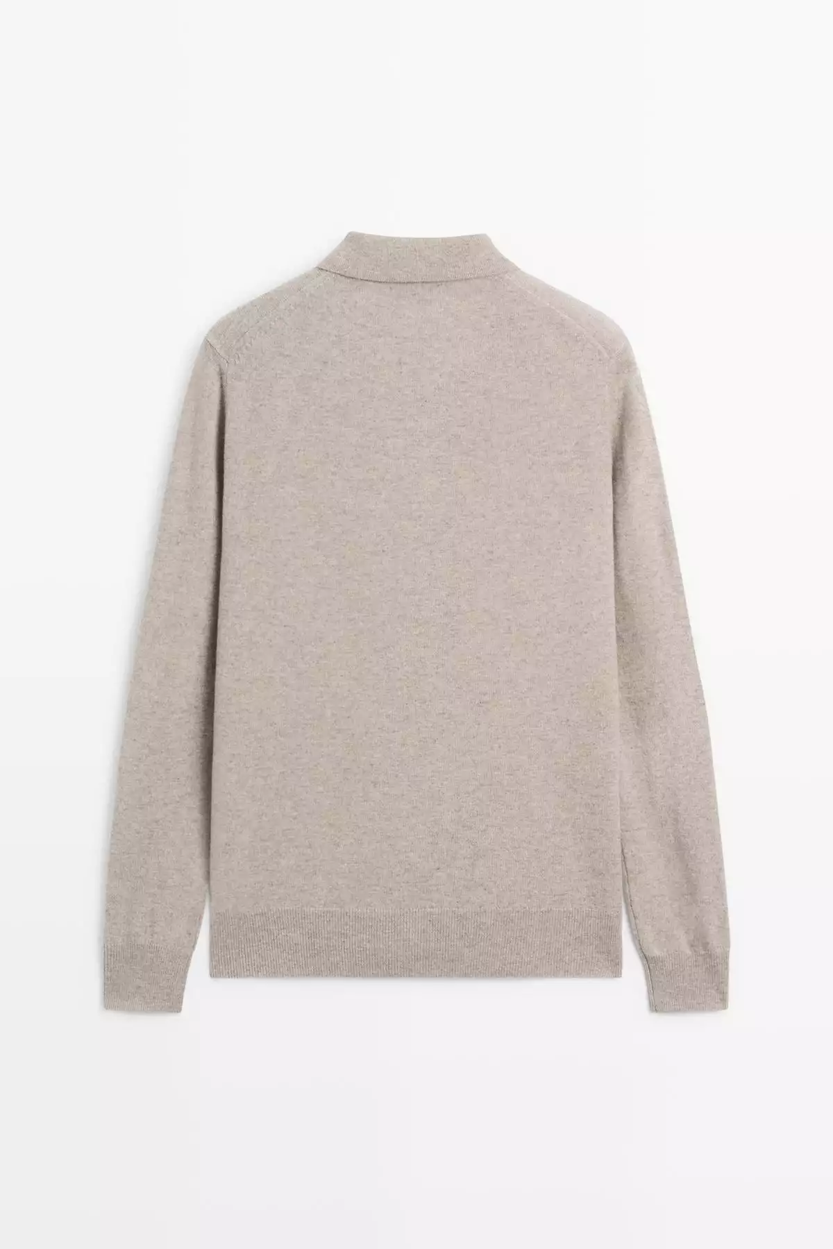 پولوشرت با یخنی ترکیبی از پشم یخنی برند Massimo Dutti - 992191141